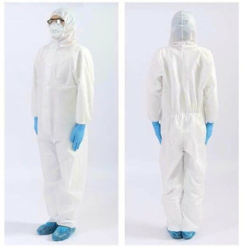 Full Body Medical Protective Coveralls One Piece Antibacterial S - 6XL