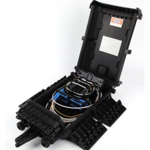 PC Alloy Fiber Optic Splice Closure , Fiber Cable Joint Box 410x200x210MM