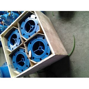 Screen Mesh CUSTOM flanged foot valve With Stainless Steel Screen Strainer