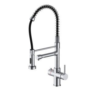 Quality Upgrade Your Kitchen with a Chrome Kitchen Instant Hot Water Tap T81089 for sale