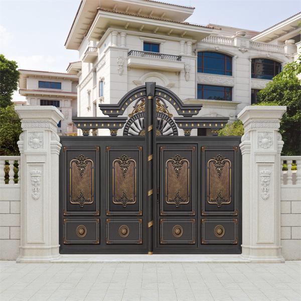 American Standard Wrought Iron Gate Heat Insulation Material For Superior Safety Protection Guaranteed