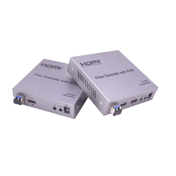 China HD 20KM Transmission KVM HDMI Fiber Extender 4K 60HZ RS232 Loop Out on sale China HD 20KM Transmission KVM HDMI Fiber Extender 4K 60HZ RS232 Loop Out on sale