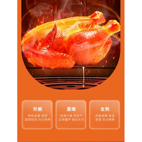 Large Capacity Household Electric Air Fryer Fully Automatic and Intelligent for Frying