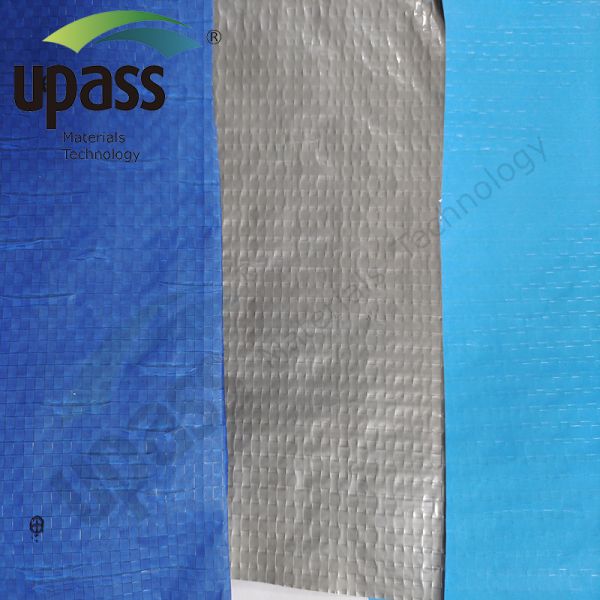 PP Coating Composited Aluminum Foil Woven Cloth Insulation Material Roll Custom Flame Retardant Heat Insulation