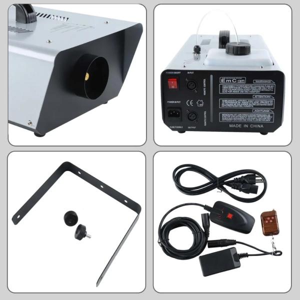 DMX512 Control 1500W Smoke Fog Machine for Stage Lighting at Wedding Party