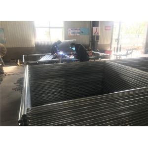 Portable Chain Link Fence Panels 6x12 and 8x14 For Construction Sites