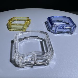 Customized ETA Sapphire Transparent Red Yellow Blue Pink Watchcase Cover