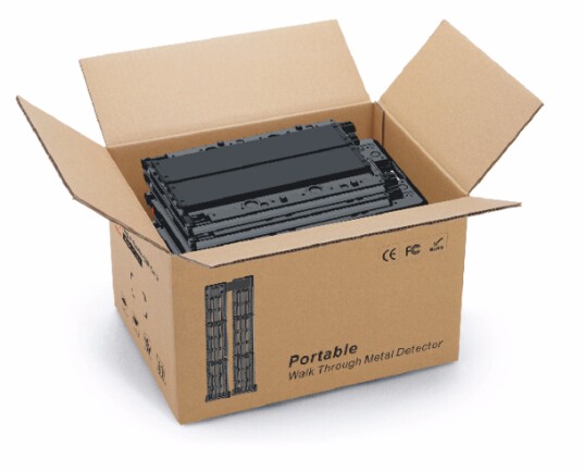 Folding Metal Detector Gate Metal Detector Walk Through Super Scanner Metal Detector