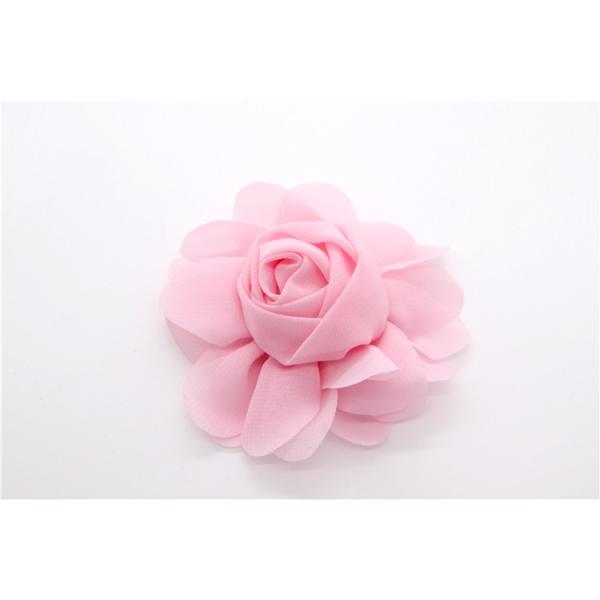 girl Chiffon flower shoe clips/Sewing Bead Handmade Flower Yarn, lace, Chiffon Grey,black,white,red,blue