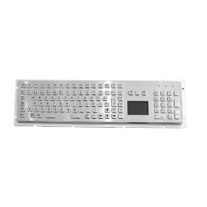 Self Service Kiosk IP65 Waterproof Industrial Stainless Steel Metal Keyboard