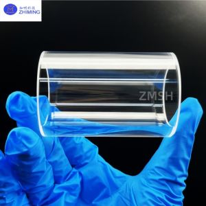 China ​​Custom Polished Transparent Sapphire Tubes Wear-Resistant High-Hardness on sale