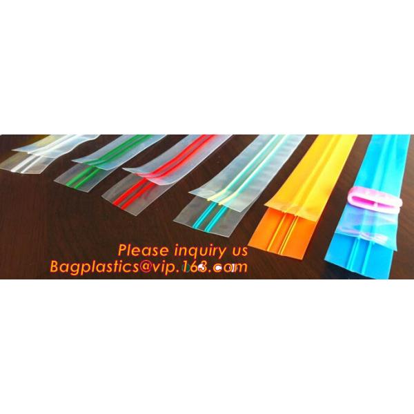 Buy PLASTIC ZIPPER, PLASTIC SLIDERS, PLASTIC SEAL, ZIPPER SEAL, SLIDER SEAL at wholesale prices