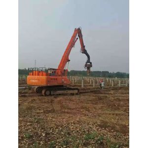 32Mpa Photovoltaic Pile Driving Equipment High Construction Efficiency