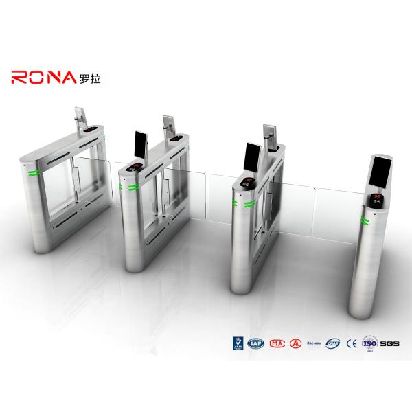 Buy SUS304 Acrylic Glass Swing Barrier Gate IP54 DC24V Turnstile Barrier Gate at wholesale prices