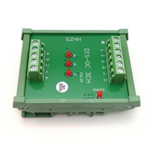 3 Channels Differential TTL into Collector 24V HTL Signals Converter for PLC NPN