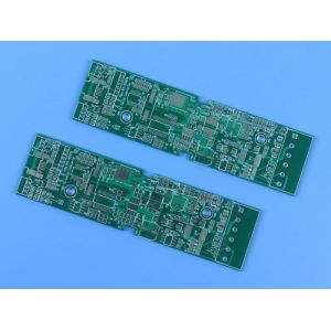 0.8mm TU-768 High Tg PCB Board Black Soldermask White Silkscreen ENIG