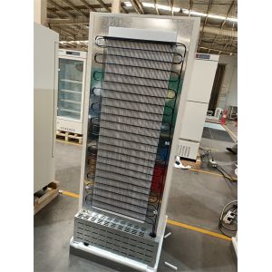 278L Single Solid Door Sprayed Coated Steel Medical Deep Freezer With 7 Drawers