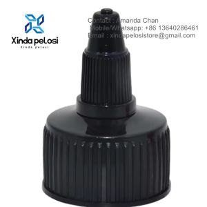 Custom Durable Screw Top Lids Plastic Twist Point Mouth Cap