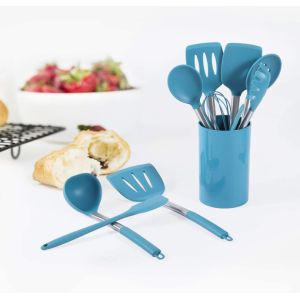 Heat Resistant Non-Stick Silicone Cooking Utensil Sets Kitchen Tools