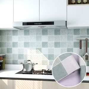 China Factory Tile Effect Wallpaper ECO Friendly Mosaic Self Adhesive Wallpaper