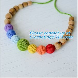 Breastfeeding toy for baby Teething Necklace Nursing Necklace Breastfeeding