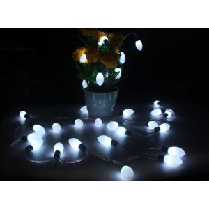 5m 16FT 30pcs LED flash string lights Christmas bar lights star lights ball