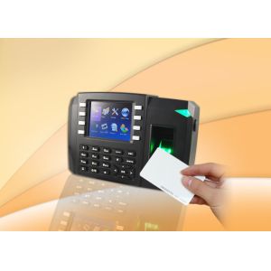 Color TFT Screen Fingerprint Access Control System TCP / IP USB RS232 / 485