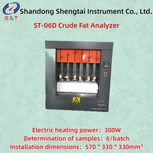 GB/T 6433 Soxhlet Extraction Method for Crude Fat Determination - Sealed Metal