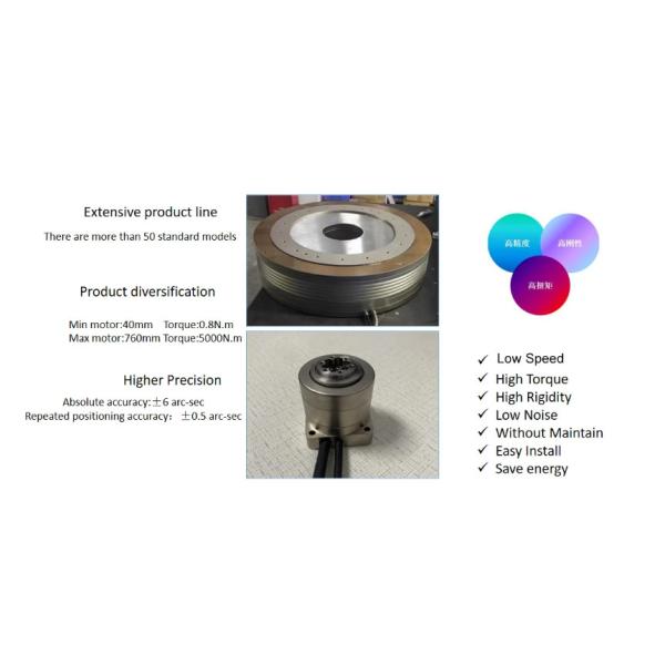 Manual Drive Industrial Direct Drive Motor High Precision Torque