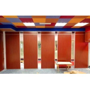 Multi - Function Room Folding Sliding Partition Walls Customized Color