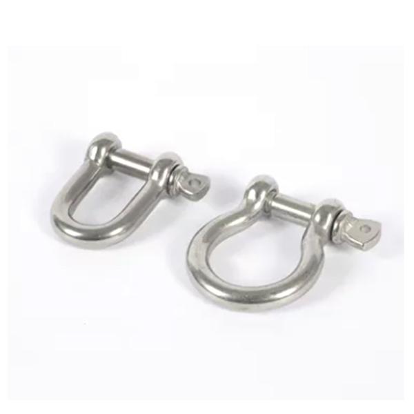 Stainless Steel 316 D Shackle Bow Shackle for Bracelet Customizable and Durable