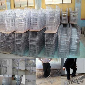 Bride Groom Resin Wedding Banquet Chairs Stackable Chiavari Diamond Crystal