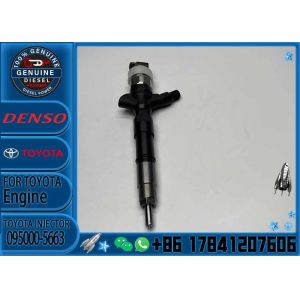Diesel engine parts 23670-30050 injector 095000-5663
