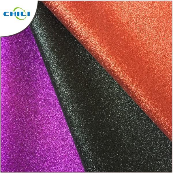 Buy Garment Glitter Fabric Wallpaper Anti Mildew High Brightness Moisture Proof at wholesale prices