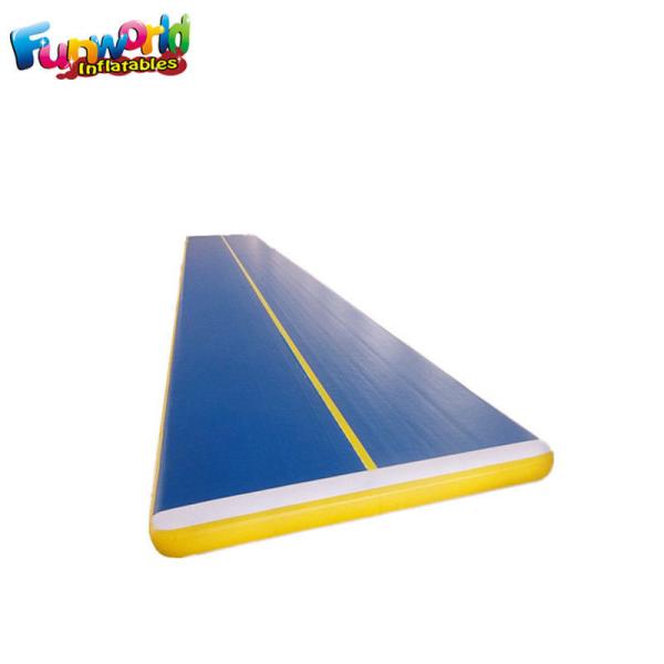 Buy Large Folding Inflatable Air Tumble Track For Backyard / School at wholesale prices