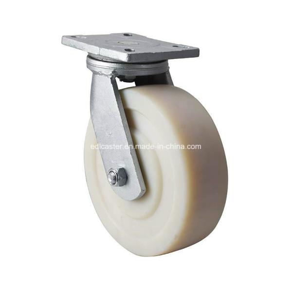 Buy 1800kg Zinc Plated 10" Edl Extra Heavy Duty Plate Swivel PA Caster Wheel 93110-26 at wholesale prices