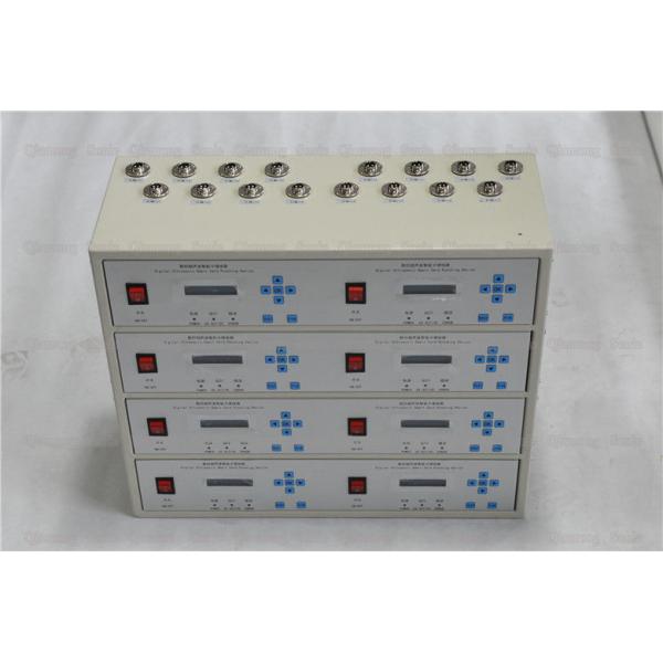 0.1-0.3m/S Handheld Ultrasonic Welder Antenna Technology With Steel Welding Horn 0.5mm Welding Hole