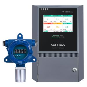 Quality YT-95H-A Toxic Gas Monitoring System With Display And Alarm Light for sale