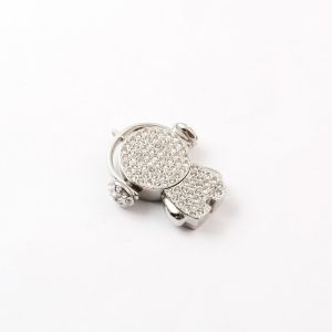 Cute Musician Necklace 16gb Crystal Usb Stick 20mbs