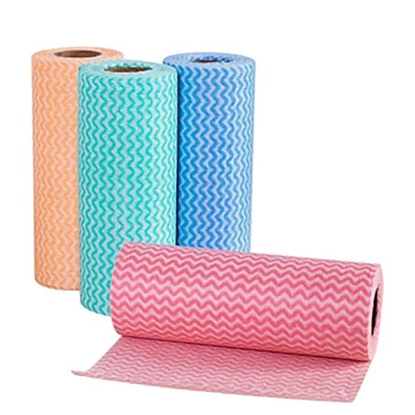 Buy 22x40cm Disposable Cleaning Cloths , Multipurpose Dish Wipes Disposable at wholesale prices