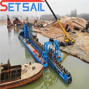 Chain Bucket Lake Mining Machinery for Electric River Gold Diamond Separation