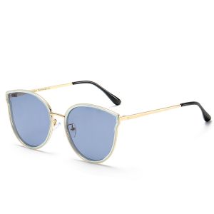 Trendy UV400 Big Frame Personalized Driving 142MM Women Sunglasses