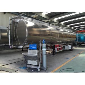 Quality 3 Axles 50000 Liters Semi Trailer Fuel Tank Truck For Carrying for sale