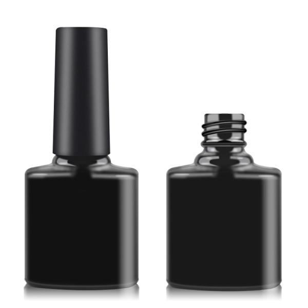 Unique Empty Glass Bottle for Nail Polish Base Material Glass With Reed Diffuser or not NO Cap and Brush 10ml Pink White