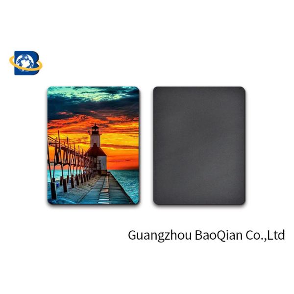 Beautiful Landscape 3D Refrigerator Magnets , Lenticular 3D Printing Magnets Flip Effect