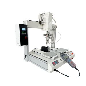 3 Axis Desktop Automatic Soldering Machine ZT-HXJ441-R for High Volume
