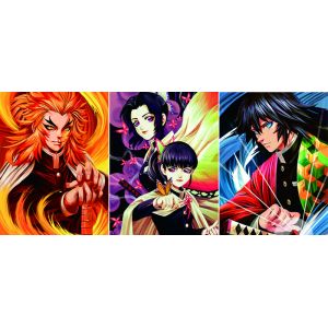 Anime Demon Slayer Flip Effect PET 3D Lenticular Picture