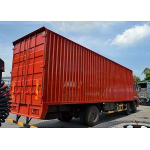 25 Tons Cargo Truck 6X2 Van Truck Euro2 290HP , Large Commercial Box Trucks