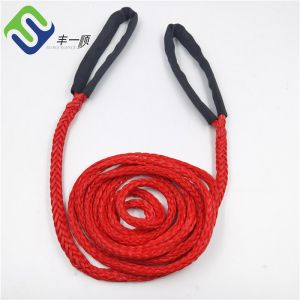 28mmx300m 12 Strand Spliced UHMWPE Rope HMPE Rope For Marine Towing
