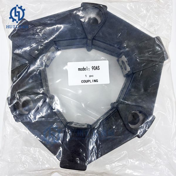 Buy Excavator Attachments 90AS Rubber Coupling Excavator Coupling Assembly Pump Use for Construction Machinery Coupling Assembly at wholesale prices